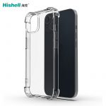 iPhone 14 Mobile Phone Cases Big Hole Anti-yellow TPU Clear Four Corner Shockproof Cell Phone Cover