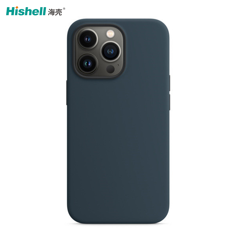 iPhone 14 Pro Max Mobile Phone Cases Real Liquid Silicone Full Body Protection Microfiber Lining Cell Phone Cover