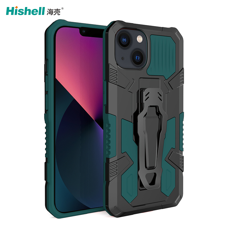iPhone 14 Mobile Phone Cases Armor Shockproof PC TPU Holder Hard Cell Phone Covers