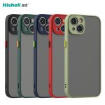 iPhone 14 Mobile Phone Cases Hard PC Shockproof Translucent Multi-color Cell Phone Cover