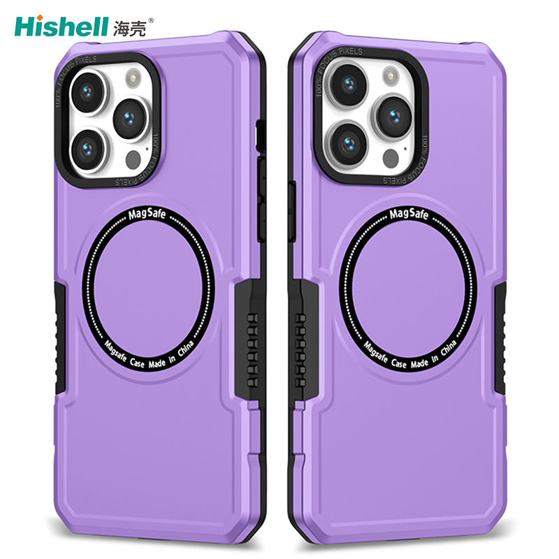 iPhone 14 Pro Max Mobile Phone Cases Armor Shockproof PC TPU Cell Phone Cover With Magsafe